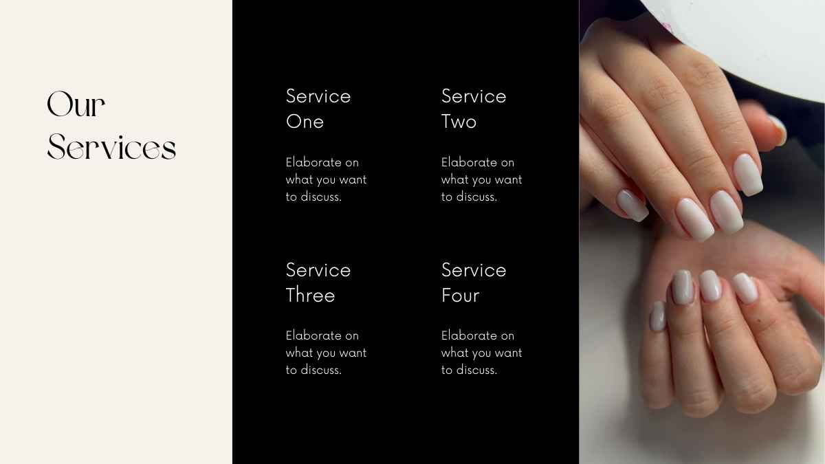 Minimal Manicure Workshop - slide 10