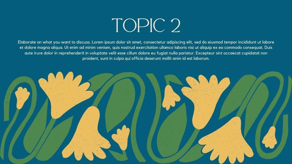 Matisse Modern Nature Presentation - slide 9