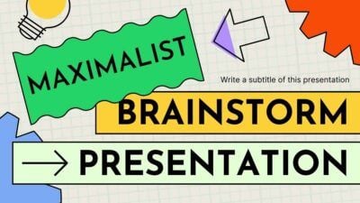 Slides Carnival Google Slides and PowerPoint Template Maximalist Brainstorm Presentation 1
