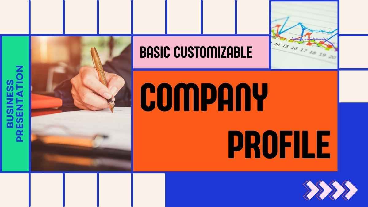 Memphis Customizable Company Profile - slide 0
