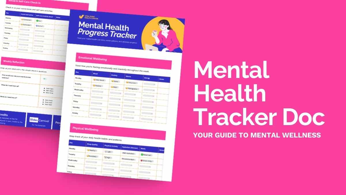 Mental Health Tracker Doc - slide 1