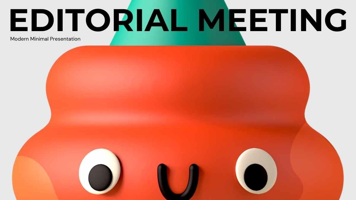 Minimal 3D Editorial Meeting - slide 0