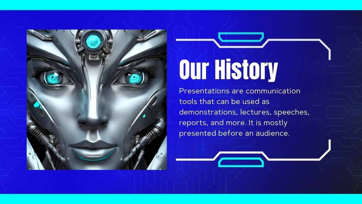 What are these augmented reality powerpoint templates suitable for? - slide 13