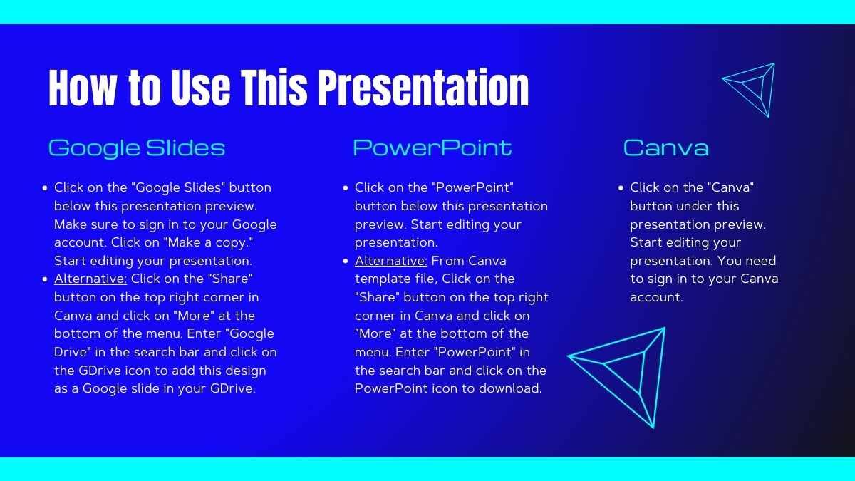 What are these augmented reality powerpoint templates suitable for? - slide 1