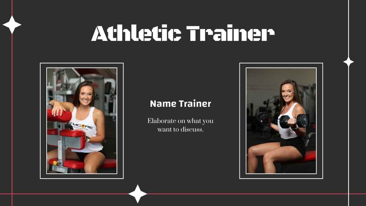 Minimal Athletic Trainer Portfolio - slide 10