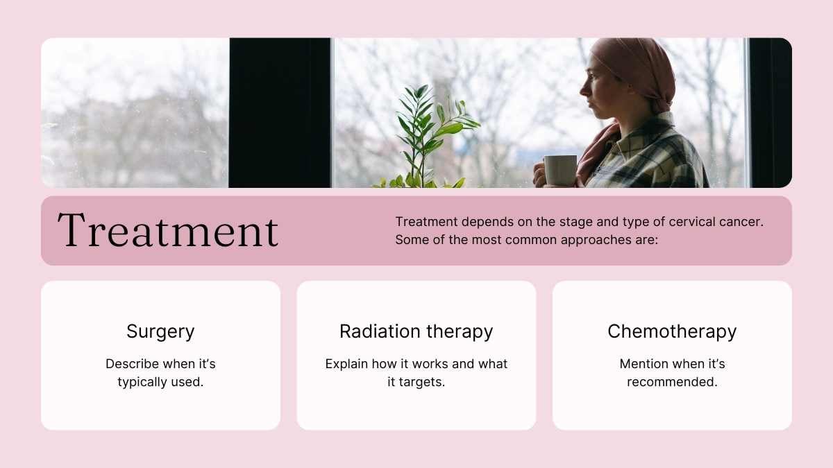 Minimal Cervical Cancer Slides - slide 12