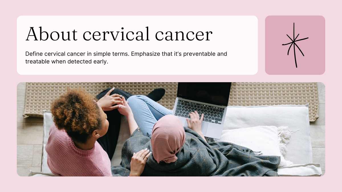Minimal Cervical Cancer Slides - slide 3