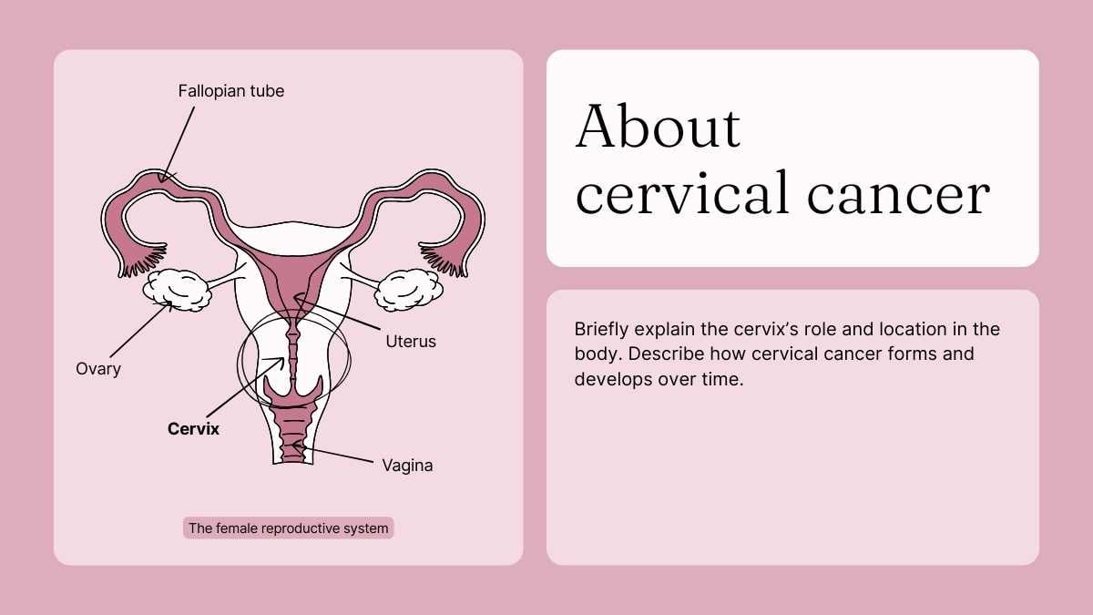 Minimal Cervical Cancer Slides - slide 4