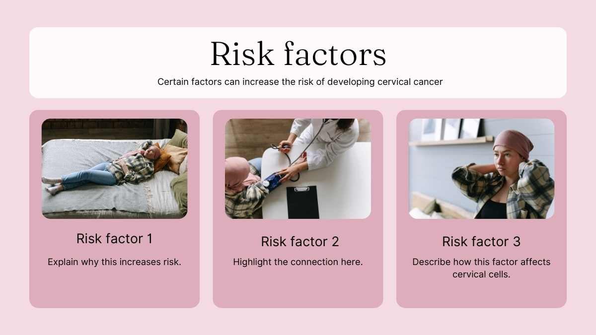 Minimal Cervical Cancer Slides - slide 9