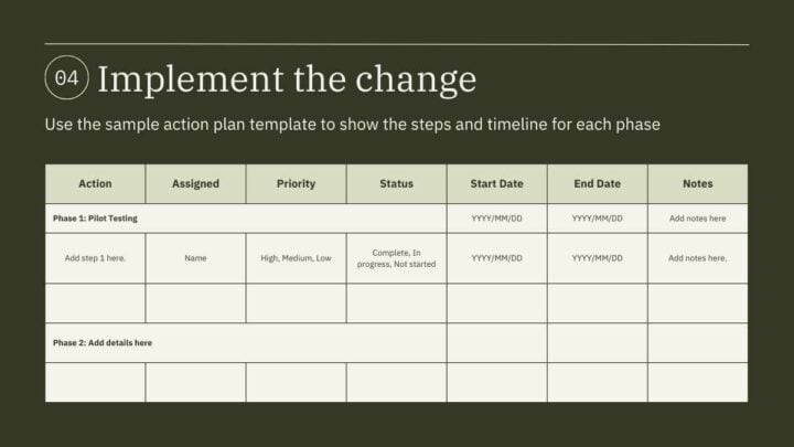 Change Management Process. Free PPT & Google Slides Template ...