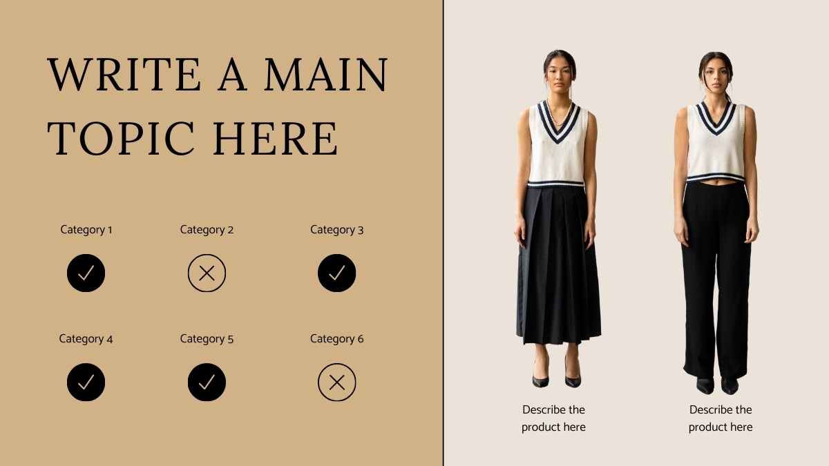 Minimal Classic Clothing Catalog - slide 11