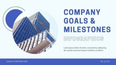 Slides Carnival Google Slides and PowerPoint Template Minimal Company Goals And Milestones Infographics 2