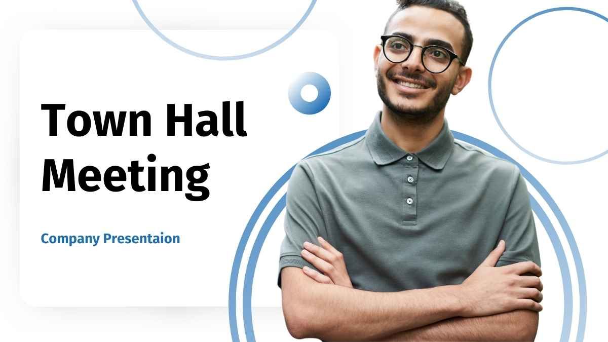 Minimal Company Townhall Meeting - slide 0