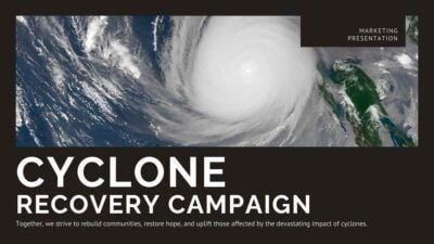 Slides Carnival Google Slides and PowerPoint Template Minimal Cyclone Recovery Campaign 2