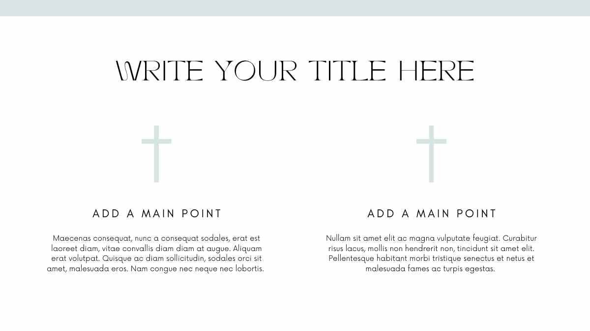 Slide Minimal Elegant untuk Pembaptisan dan Konfirmasi - slide 8