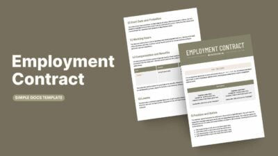 Minimal Employment Contract