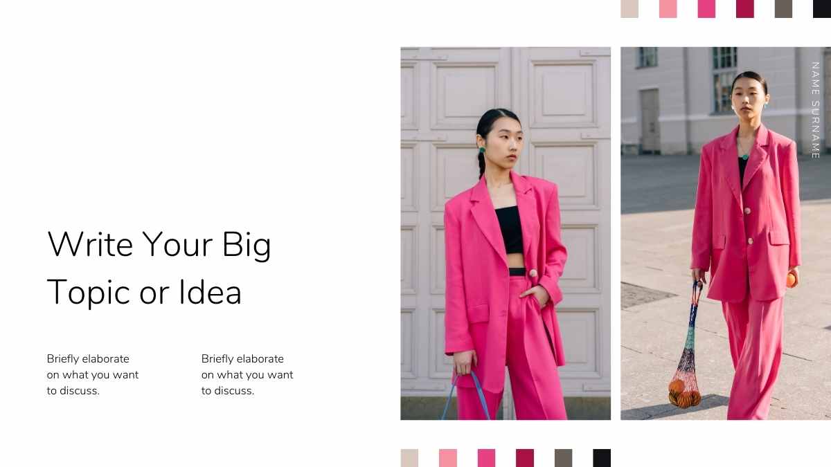 최소한의 패션 사진 작가 포트폴리오 - 슬라이드 12