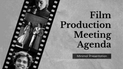 Simple Film Production Meeting Agenda