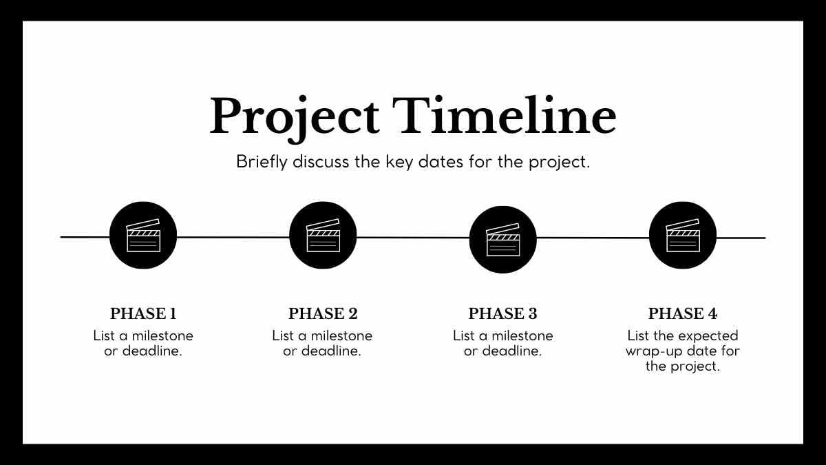 Simple Film Production Meeting Agenda Slides - slide 11