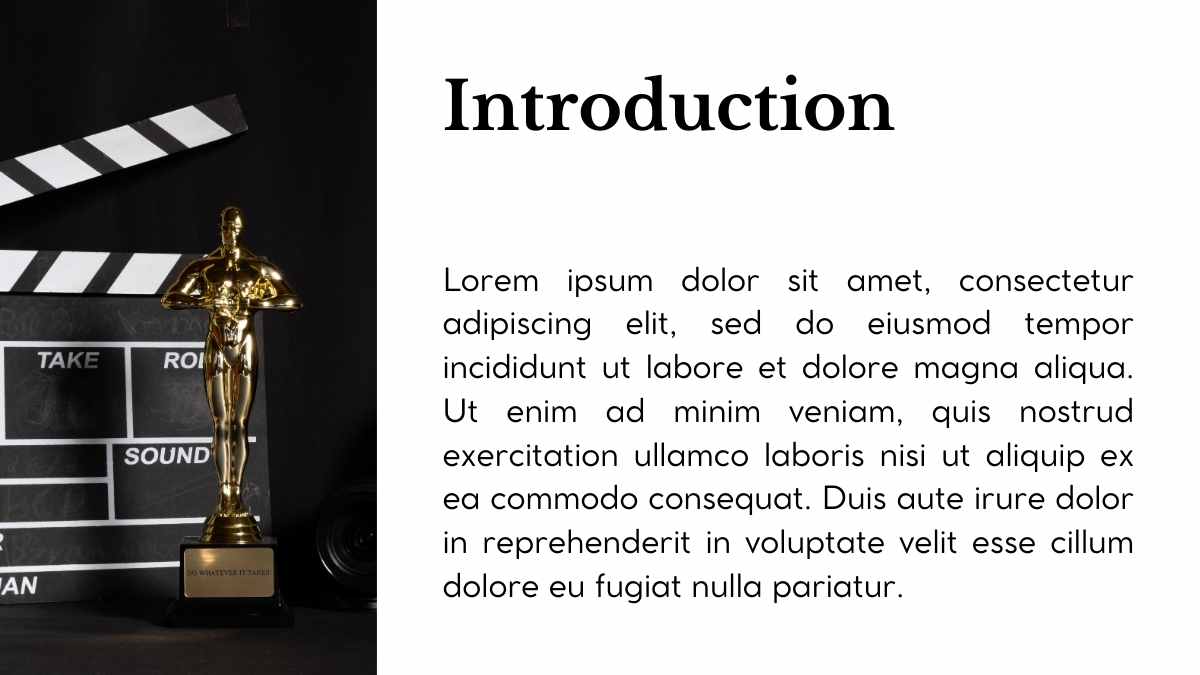 Simple Film Production Meeting Agenda Slides - slide 2