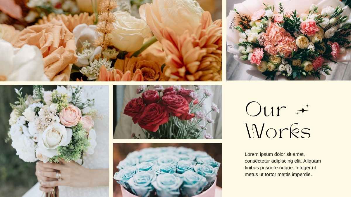 Elegant Florist Brand Portfolio - slide 9