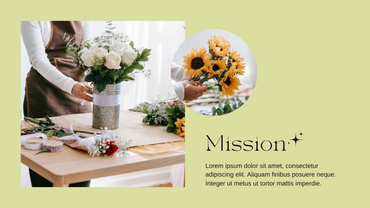 Elegant Florist Brand Portfolio - slide 5