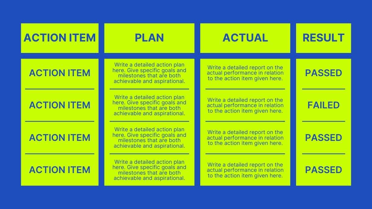 Minimal Geometric Employee Review Slides - slide 5