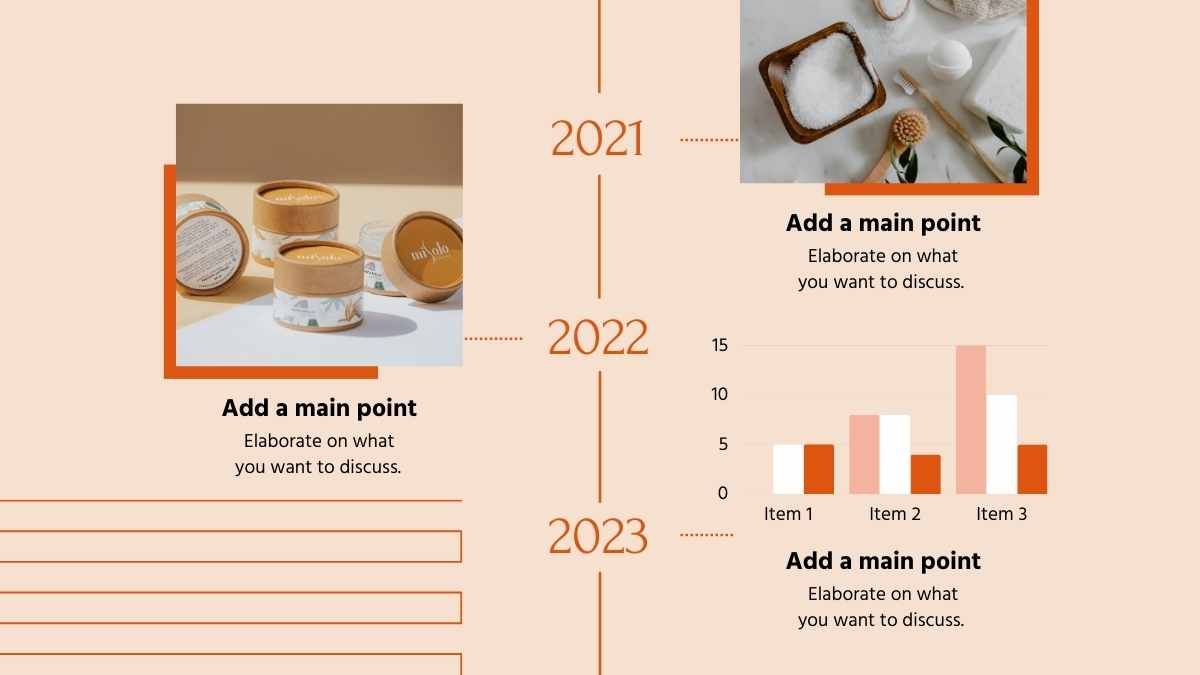 Plano de marketing de vendas minimalista e geométrico para o outono - slide 12