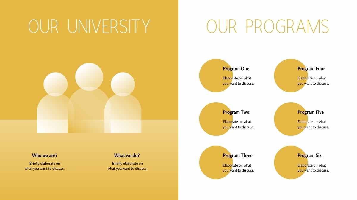 Brochure minimalista de graduado en degradado - diapositiva 4
