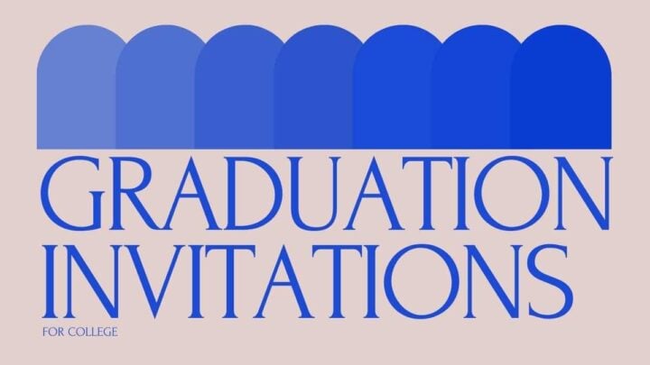 Minimal Graduation Invitations for College. Free PPT & Google Slides ...
