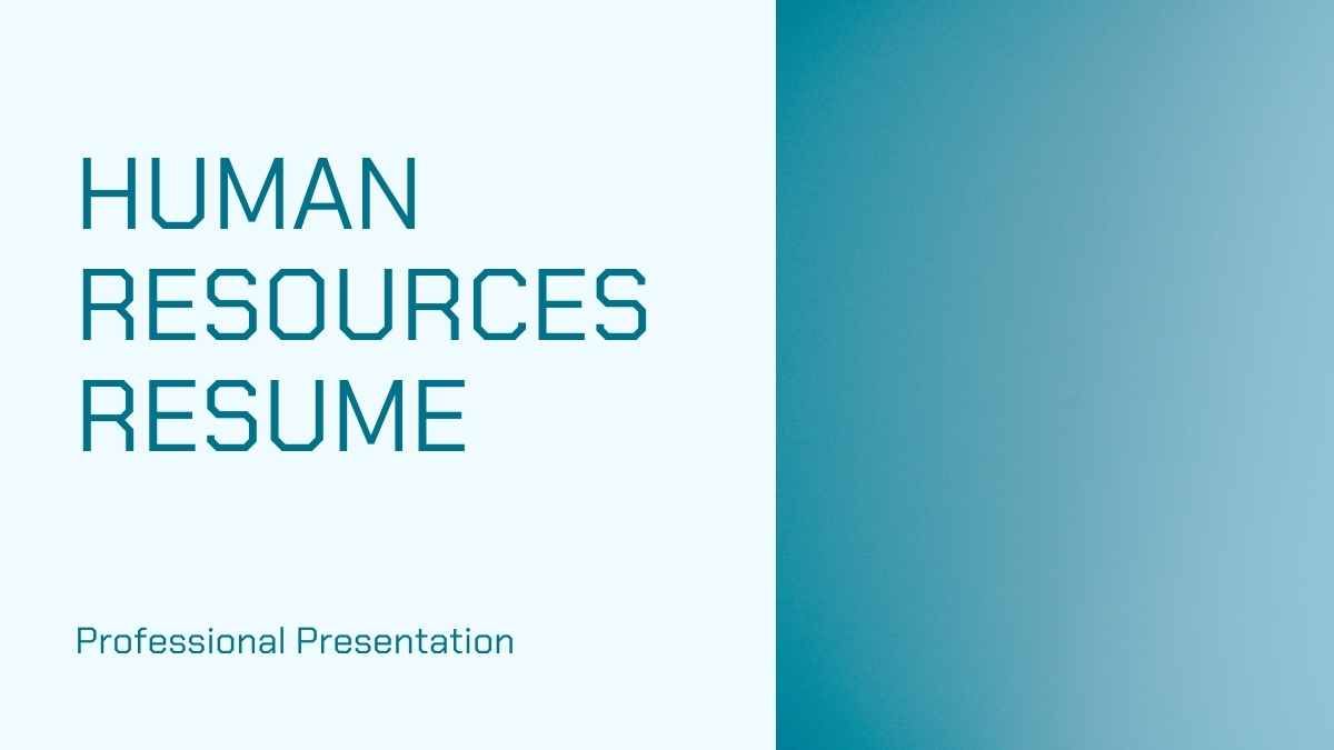 Currículum mínimo de recursos humanos - diapositiva 0
