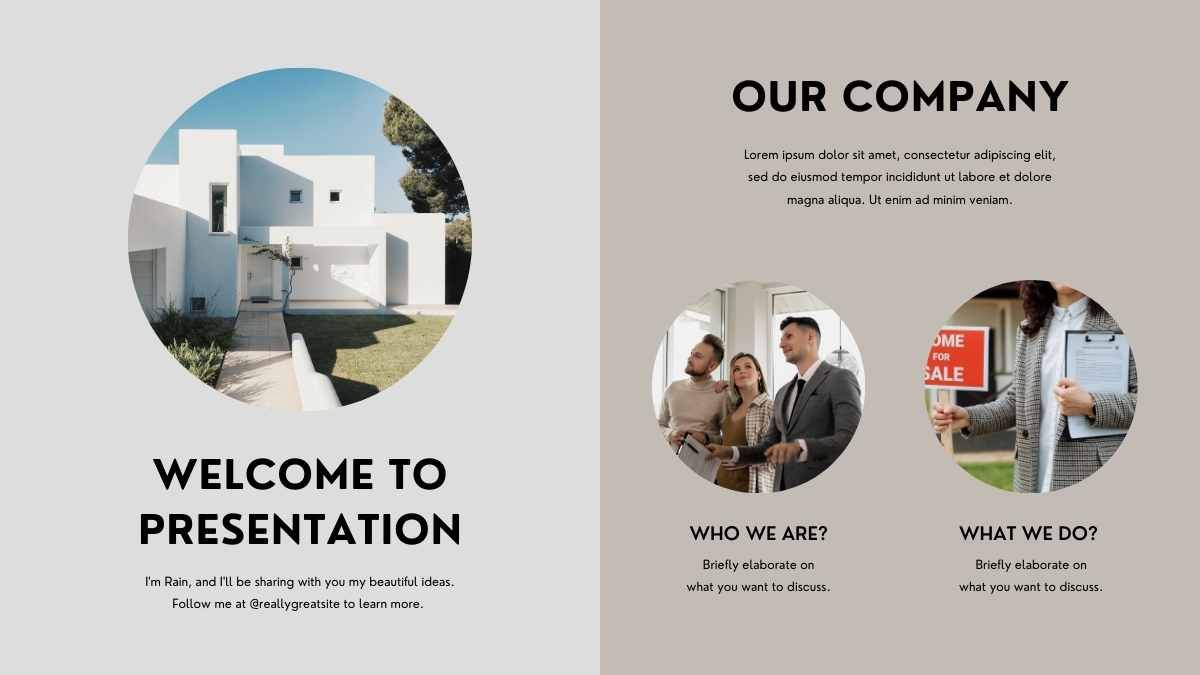 Brochure minimalista de decoración de hogar ilustrada - diapositiva 3