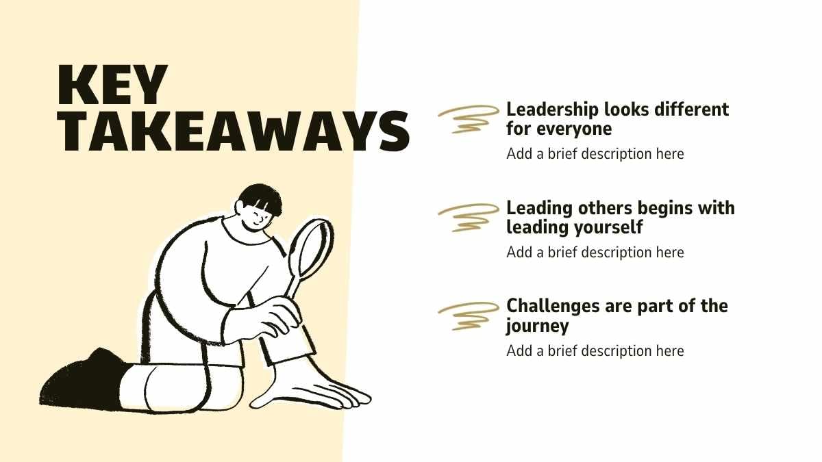 Minimal Illustrated Leadership Seminar Slides - slide 12