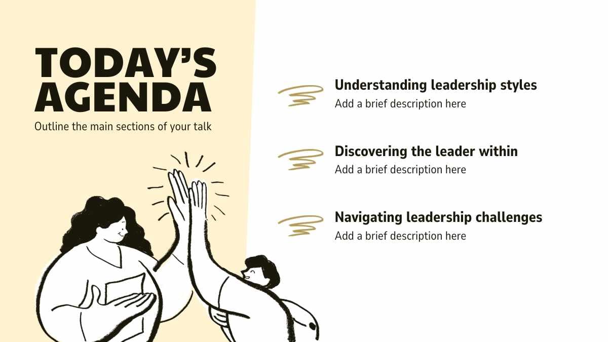 Minimal Illustrated Leadership Seminar Slides - slide 2