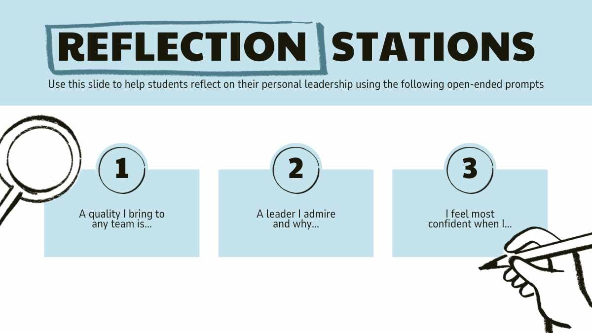 Minimal Illustrated Leadership Seminar Slides - slide 8