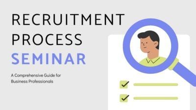 Minimal Illustrated Recruitment Process Seminar