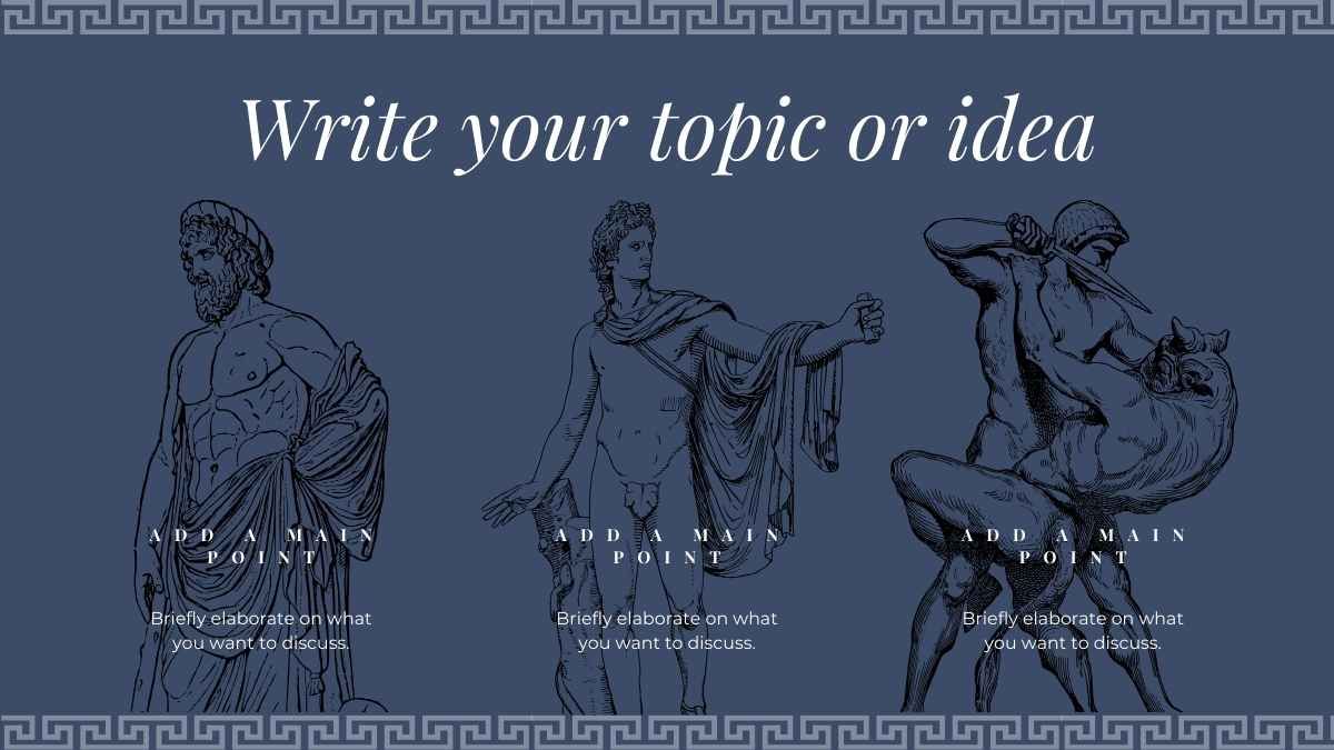 Legado mínimo da mitologia romana Tese de bacharelado - slide 2