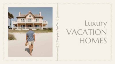 Slides Carnival Google Slides and PowerPoint Template Minimal Luxury Vacation Homes Company Profile 2
