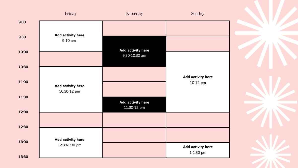 Calendário diário minimalista de maio - slide 9