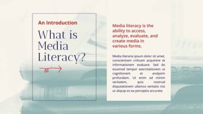 Media Literacy. Free PPT & Google Slides Template — SlidesCarnival