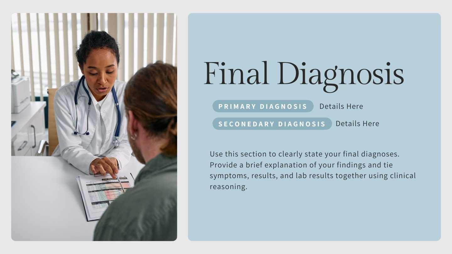 Minimal Medical Case Study Slides - slide 12
