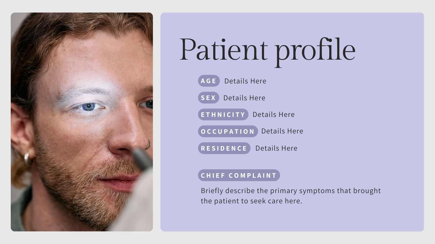Minimal Medical Case Study Slides - slide 6