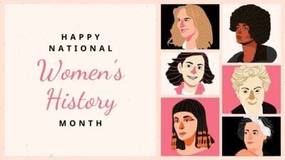 Minimal National Women’s History Month