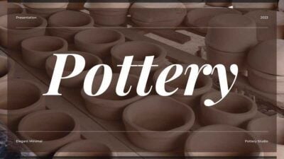 Slides Carnival Google Slides and PowerPoint Template Minimal Pottery Presentation 1