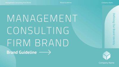 Minimal Professional Management Consulting Firm Brand Slides