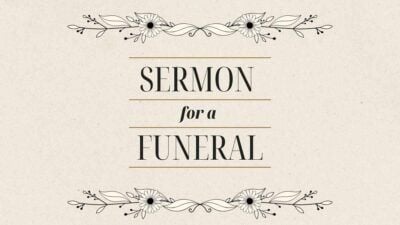Minimal Sermon for a Funeral