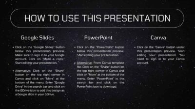 Minimal Solar System Lesson. Free PPT & Google Slides Template ...