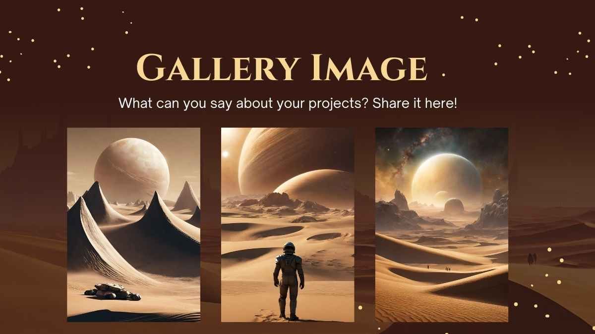 Minimal Space Dune Newsletter - slide 9