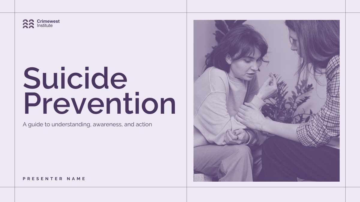 Minimal Suicide Prevention Slides - slide 1