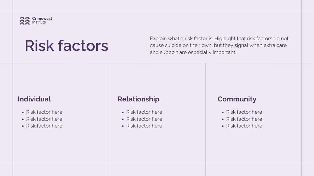 Minimal Suicide Prevention Slides - slide 7